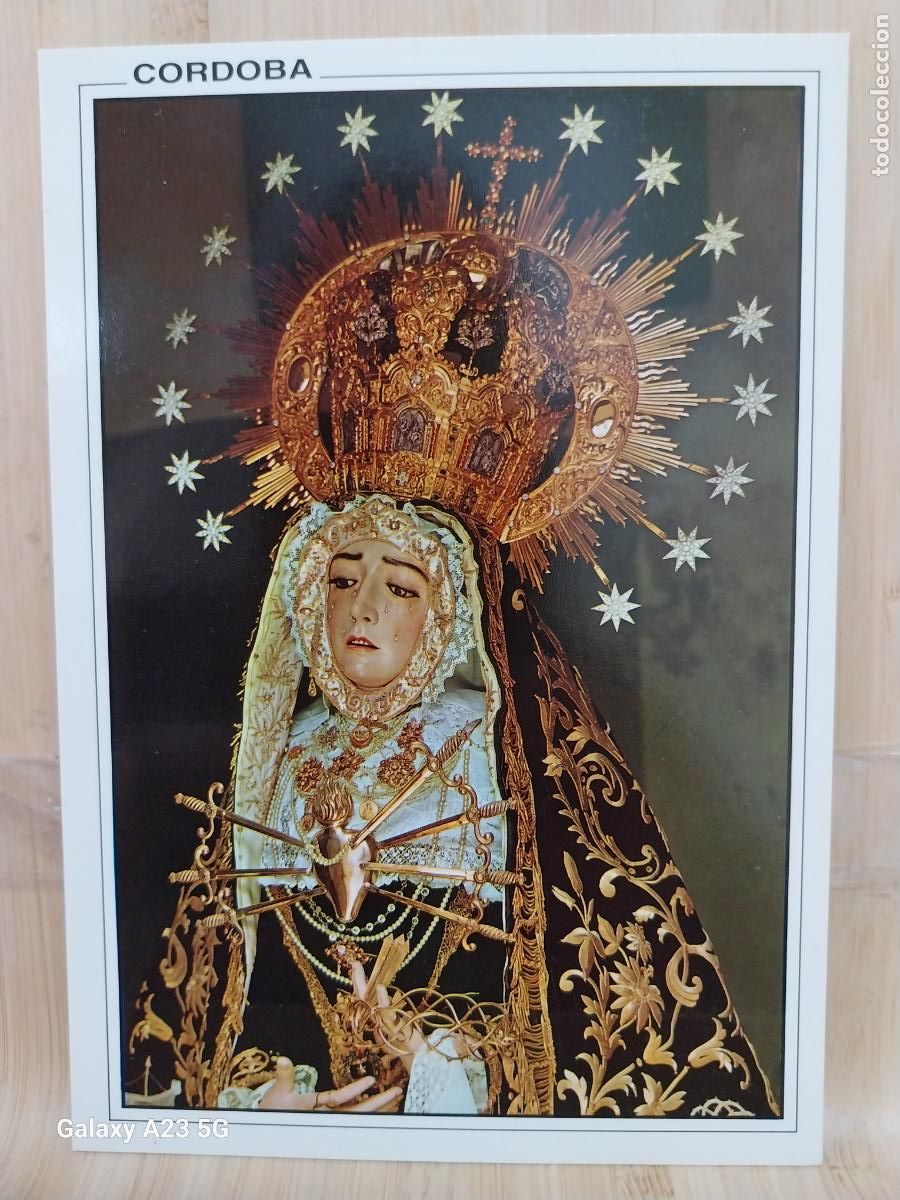 Postales: VIRGEN NTRA SRA DE LOS DOLORES C&Oacute;RDOBA ED ARRIBAS 2161 SC ORIGINAL