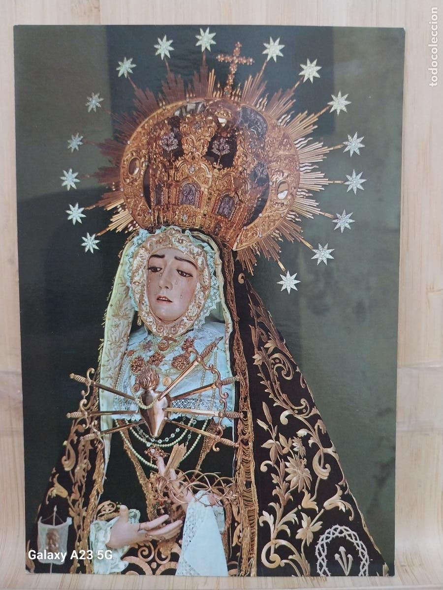 Postales: VIRGEN NTRA SRA DE LOS DOLORES C&Oacute;RDOBA ED ARRIBAS 2161 SC ORIGINAL ++