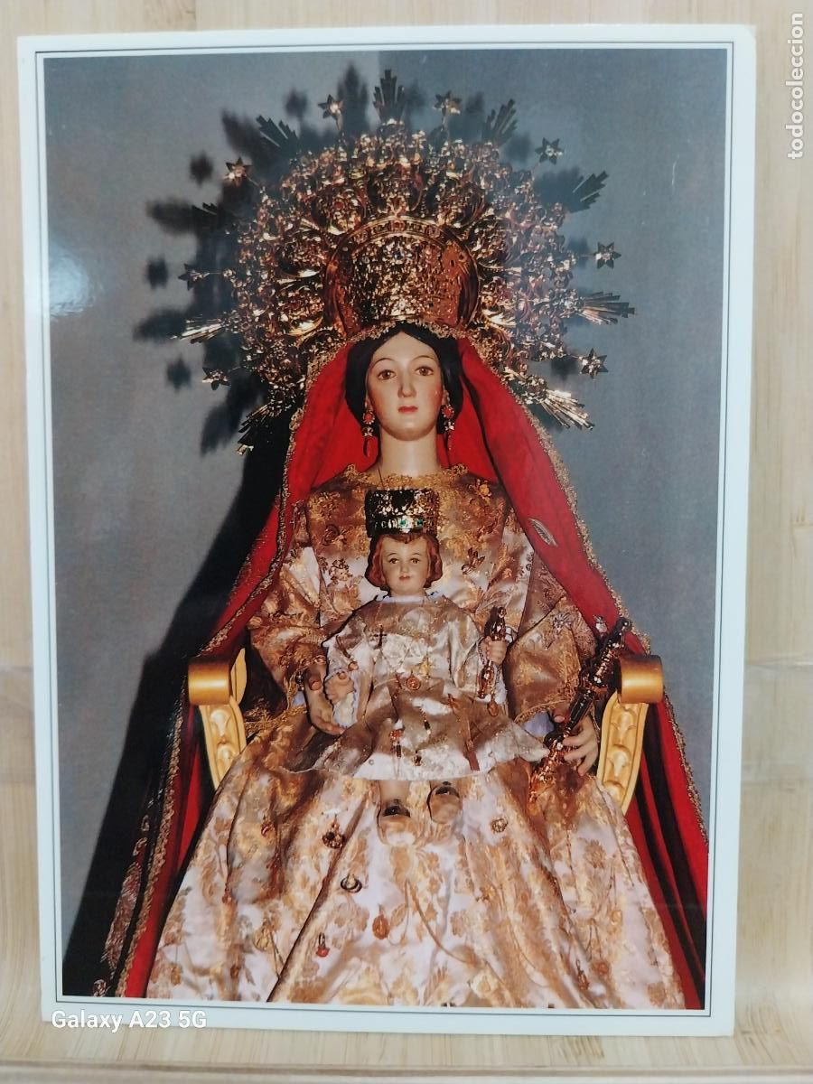 Postales: VALLE GRAN REY VIRGEN NTRA SRA DE LOS REYES ED GOMERA A&Ntilde;O 1984 SC ORIGINAL