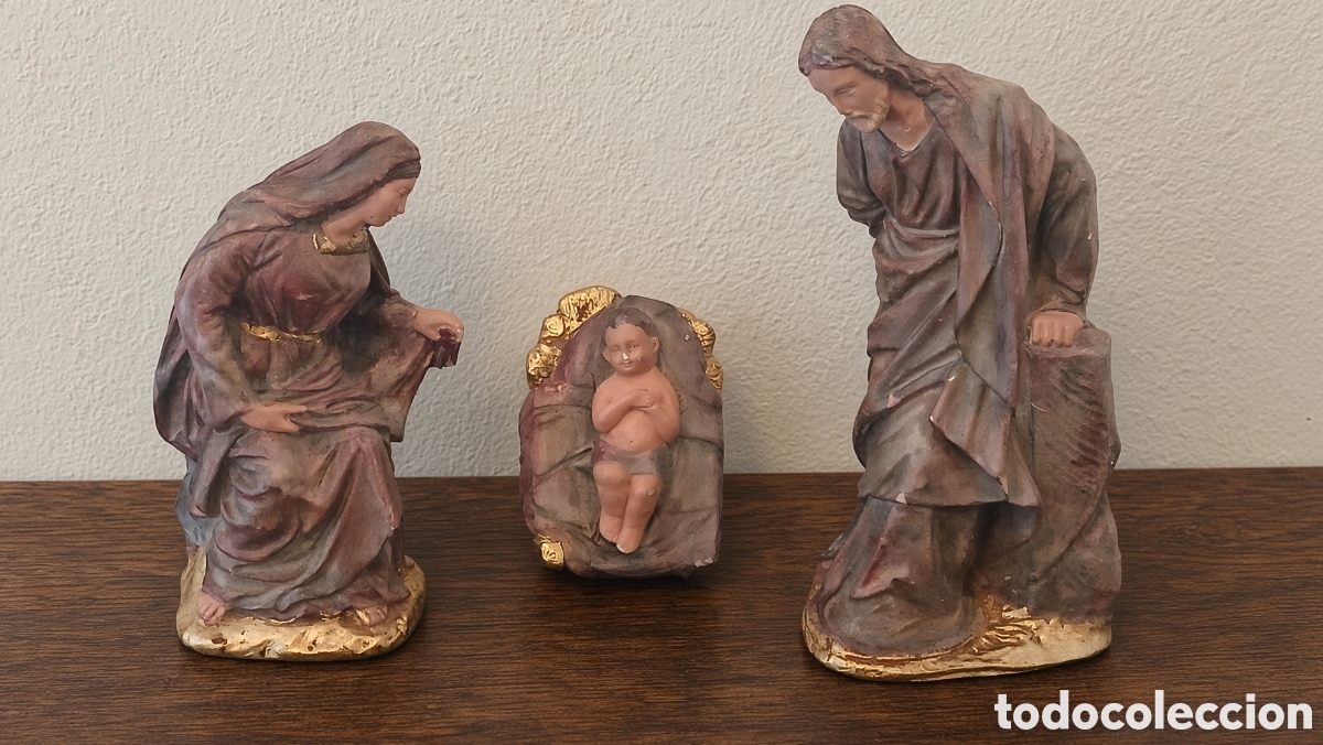 Postales: Antiguo Misterio de Nacimiento 3 piezas