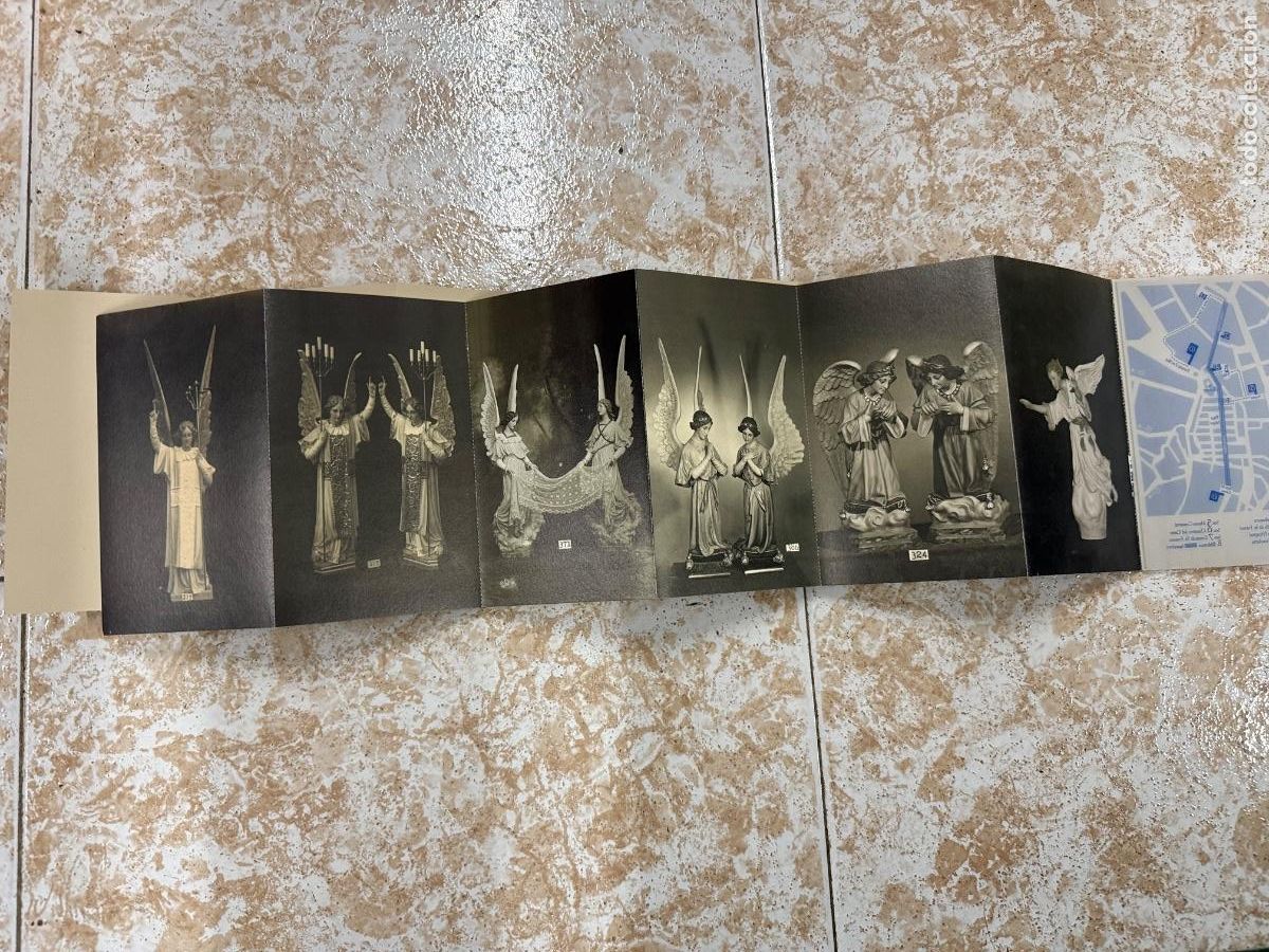 Postales: Excepcional lote de 6 postales ANGELES TORCHEROS imagineria religiosa Pesebres Olot. Impecables
