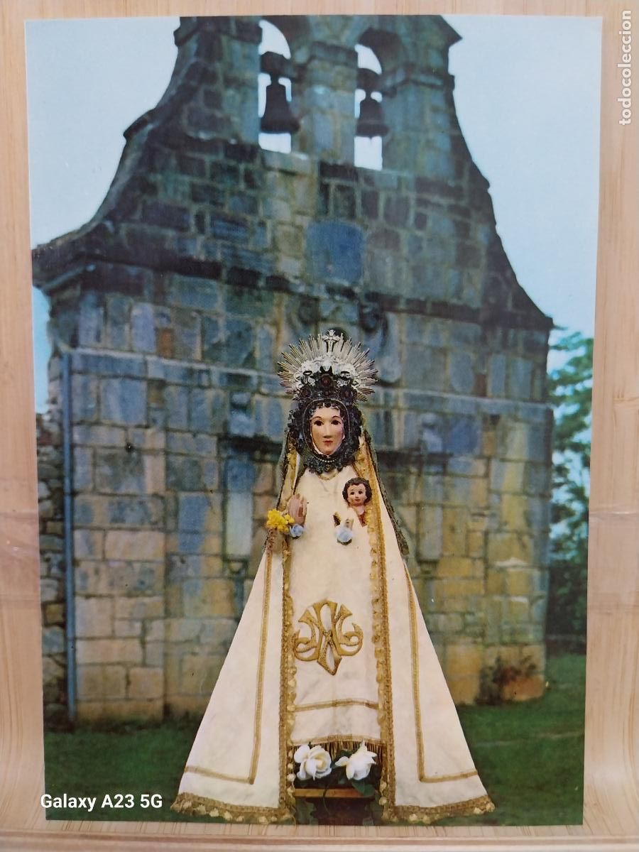 Postales: CARRERA TEVERGA VIRGEN NTRA SRA DEL CEBRANO ERMITA ASTURIAS ED VISTABELLA 4