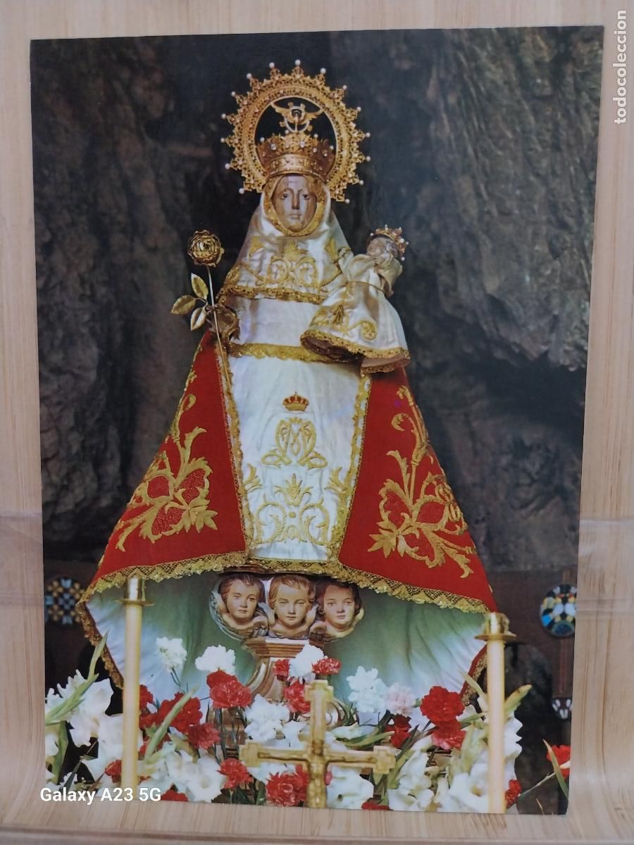 Postales: COVADONGA VIRGEN NTRA SRA DE LA SANTINA ED ARRIBAS 2032 SC ORIGINAL