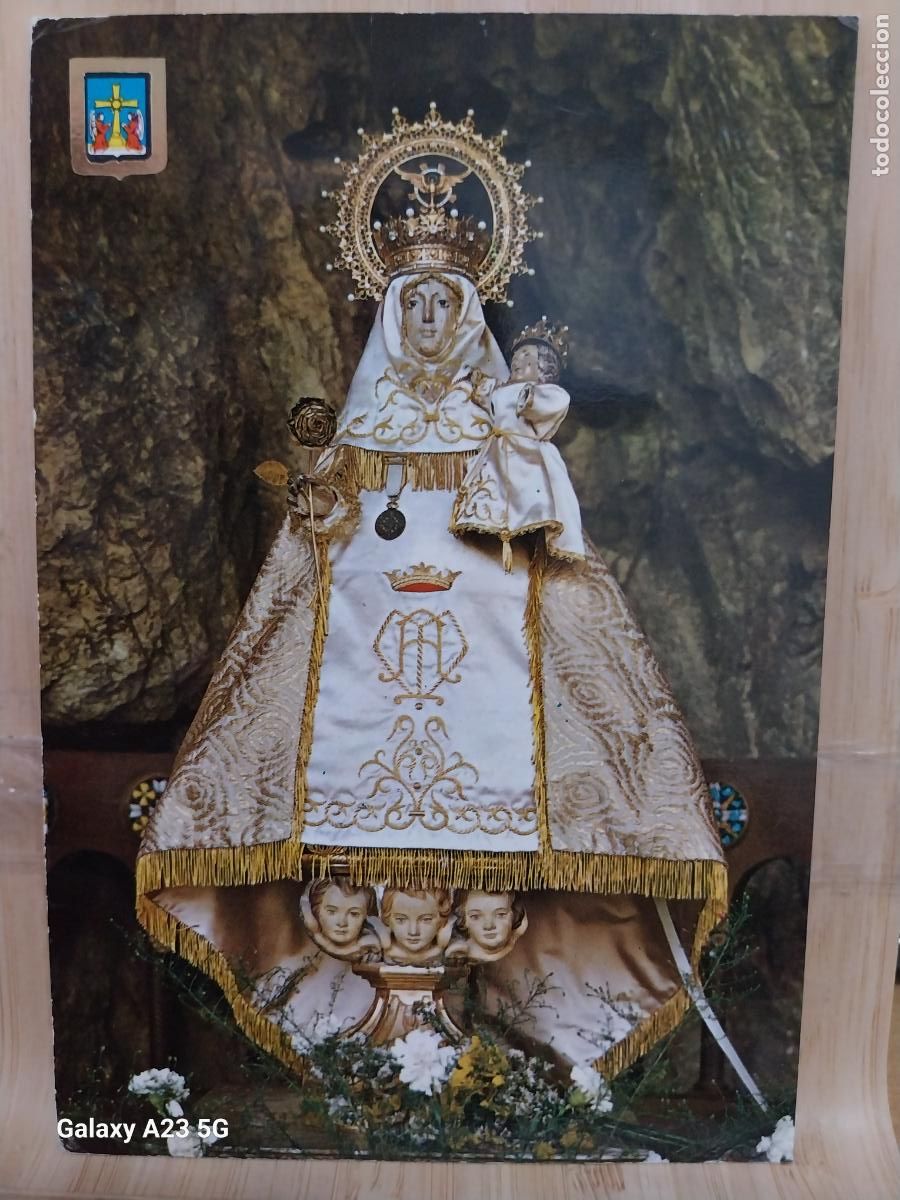 Postales: COVADONGA VIRGEN NTRA SRA DE LA SANTINA ASTURIAS ED FISA 15 SC ORIGINAL