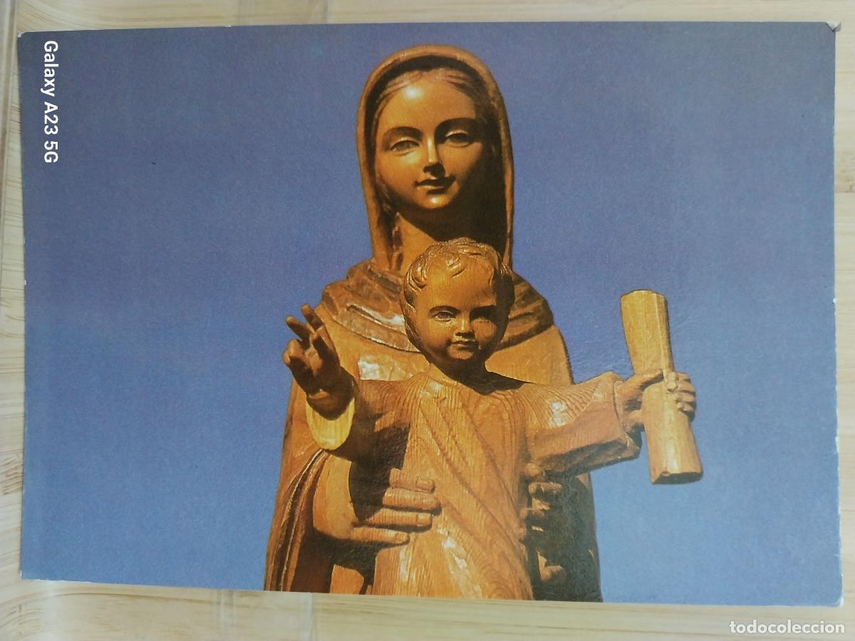 Postales: VIRGEN CON NI&Ntilde;O SERIE ESPERANZA TARJETA TAMA&Ntilde;O POSTAL
