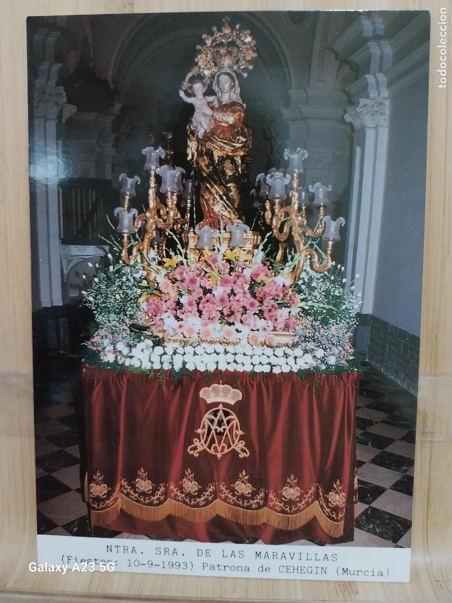 Postales: CEHEGIN VIRGEN NTRA SRA DE LAS MARAVILLAS MURCIA TARJETA ED VISTABELLA SC ORIGINAL