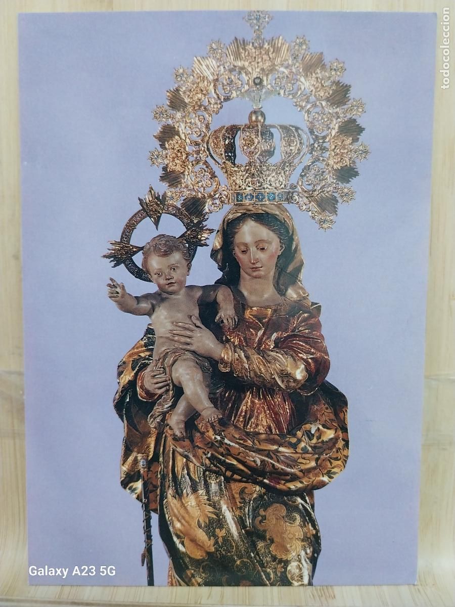 Postales: CEHEGIN VIRGEN NTRA SRA DE LAS MARAVILLAS MURCIA TARJETA ED GABARRON SC ORIGINAL