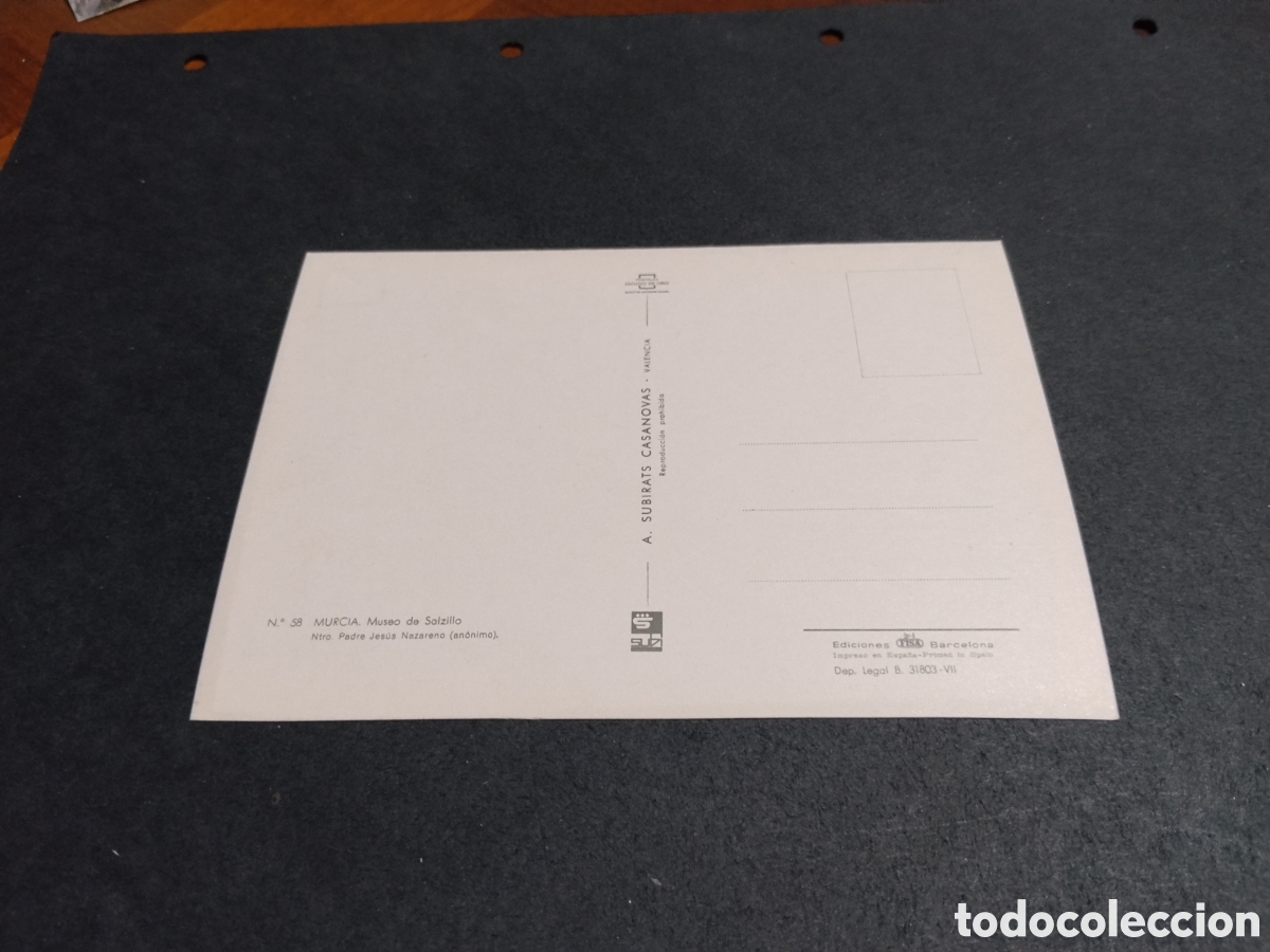 Postales: Postal Murcia museo Salzillo - Foto 2