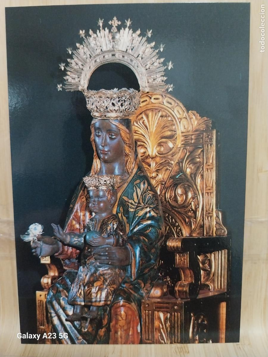 Postales: VIRGEN NTRA SRA DEL ROSELL CARTAGENA MURCIA TARJETA TAMA&Ntilde;O POSTAL ED GALINDO