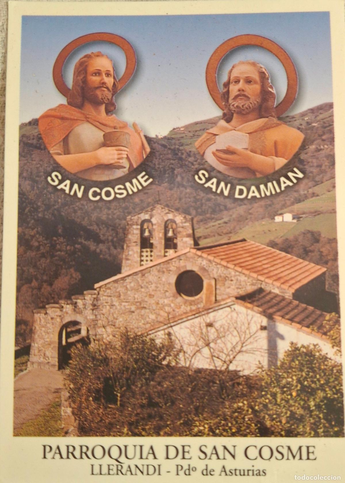 Postales: Santos Cosme y Damian.Llerandi.Asturias