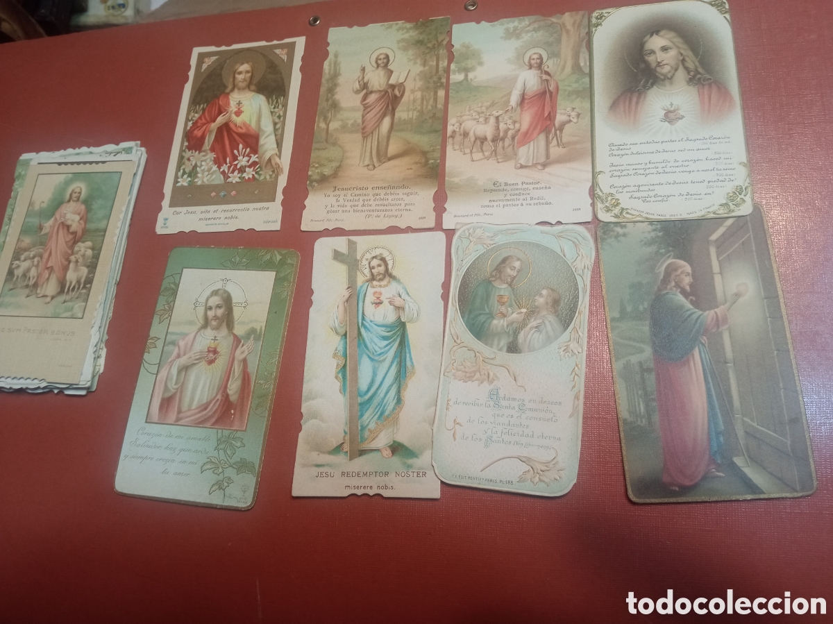 Postales: 30 Antiguas estampas de Nuestro Se&ntilde;or Jesucristo