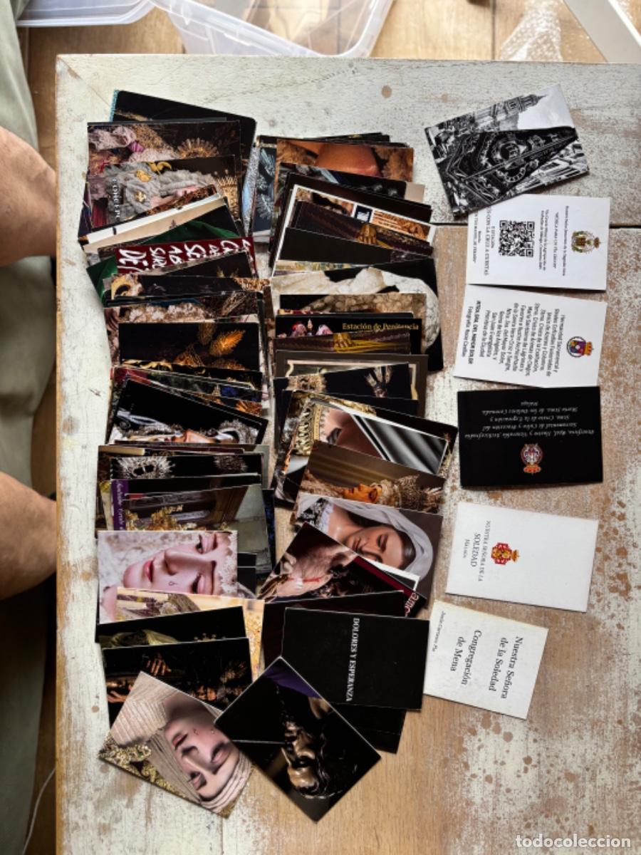 Postales: Lote de 127 estampas de Semana Santa y otras.