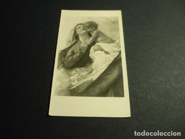 Postales: VIRGEN CON NI&Ntilde;O ANTIGUA ESTAMPA