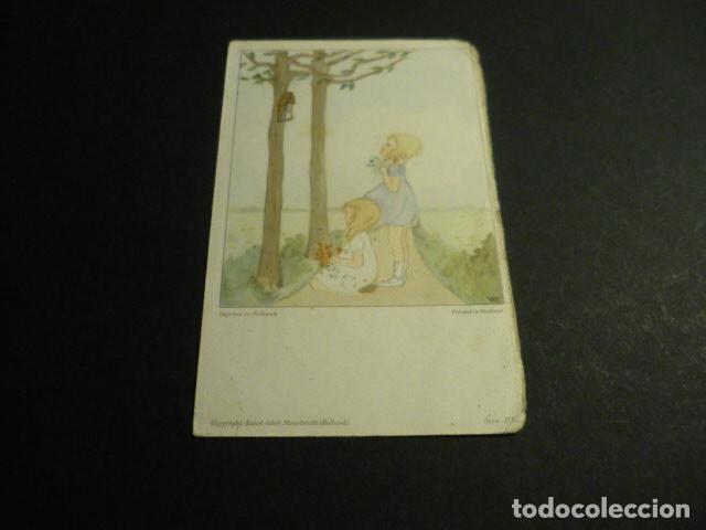 Postales: NI&Ntilde;AS REZANDO ANTIGUA ESTAMPA