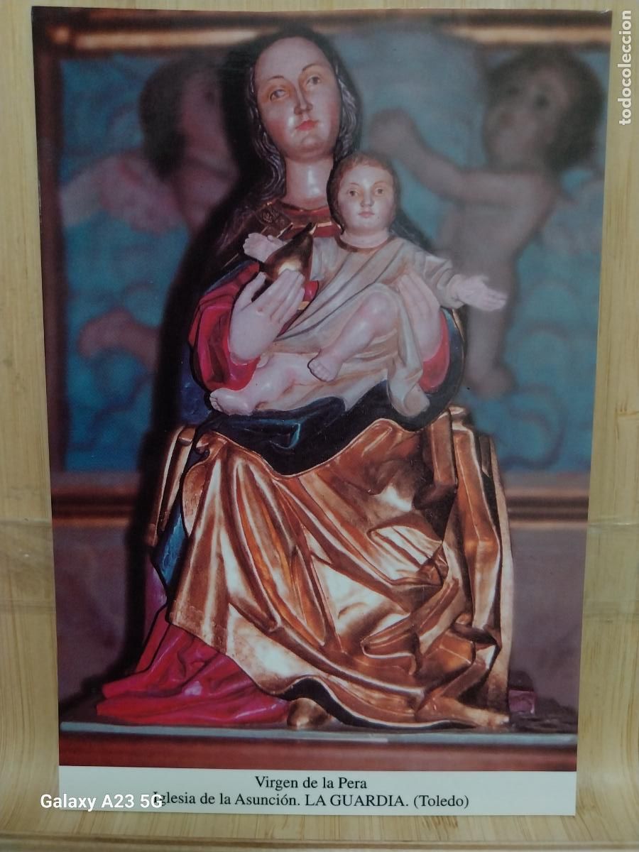 Postales: LA GUARDIA VIRGEN NTRA SRA DE LA PERA TOLEDO TARJETA TAMA&Ntilde;O POSTAL DORSO BLANCO