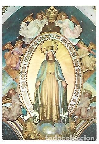 Postales: DETALLE DEL ALTAR DE LA VIRGEN MILAGROSA.- PARROQUIA DE LOS PADRES PAULES.- BARCELONA