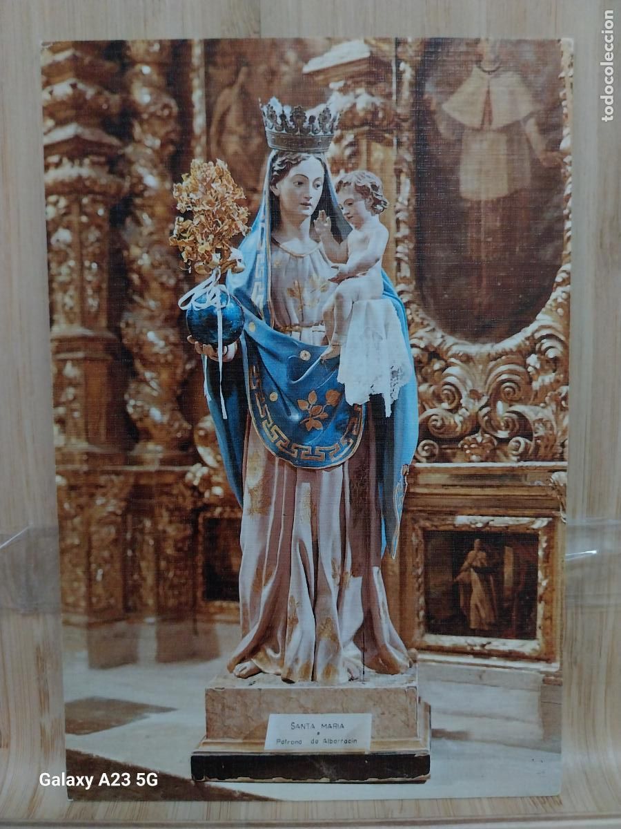 Postales: ALBARRACIN VIRGEN NTRA SRA DE SANTA MARIA TERUEL ED SICILIA 67 SC ORIGINAL