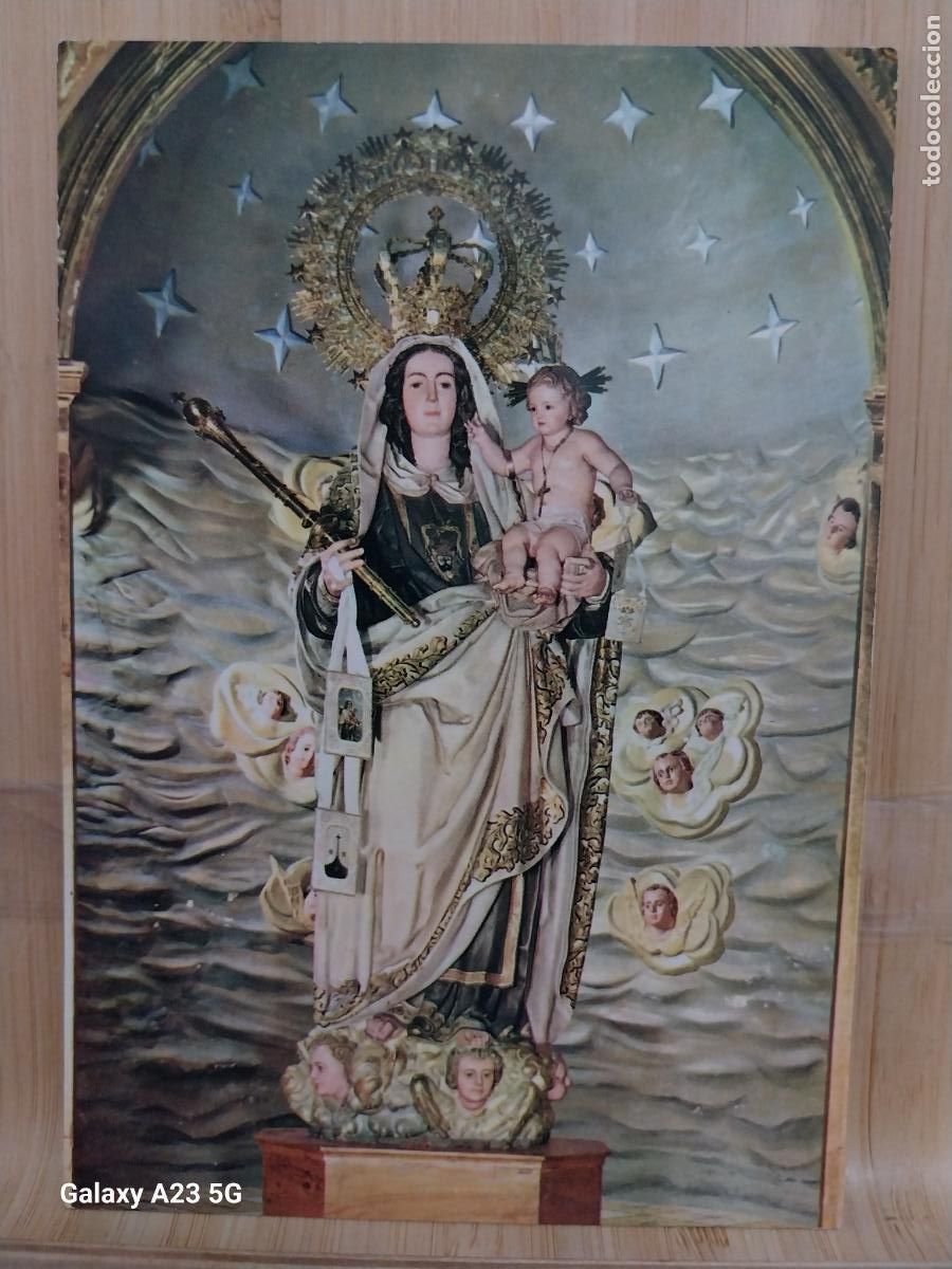 Postales: BURGO DE OSMA VIRGEN NTRA SRA DEL CARMEN SORIA ED VISTABELLA 5 SC ORIGINAL