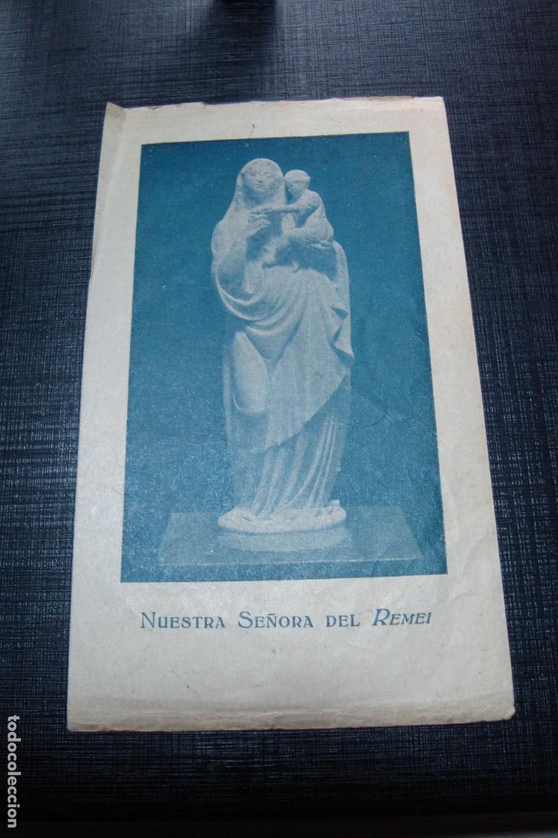 Postales: ANTIGUA ESTAMPA RELIGIOSA NUESTRA SE&Ntilde;ORA DEL REMEI. CATALU&Ntilde;A
