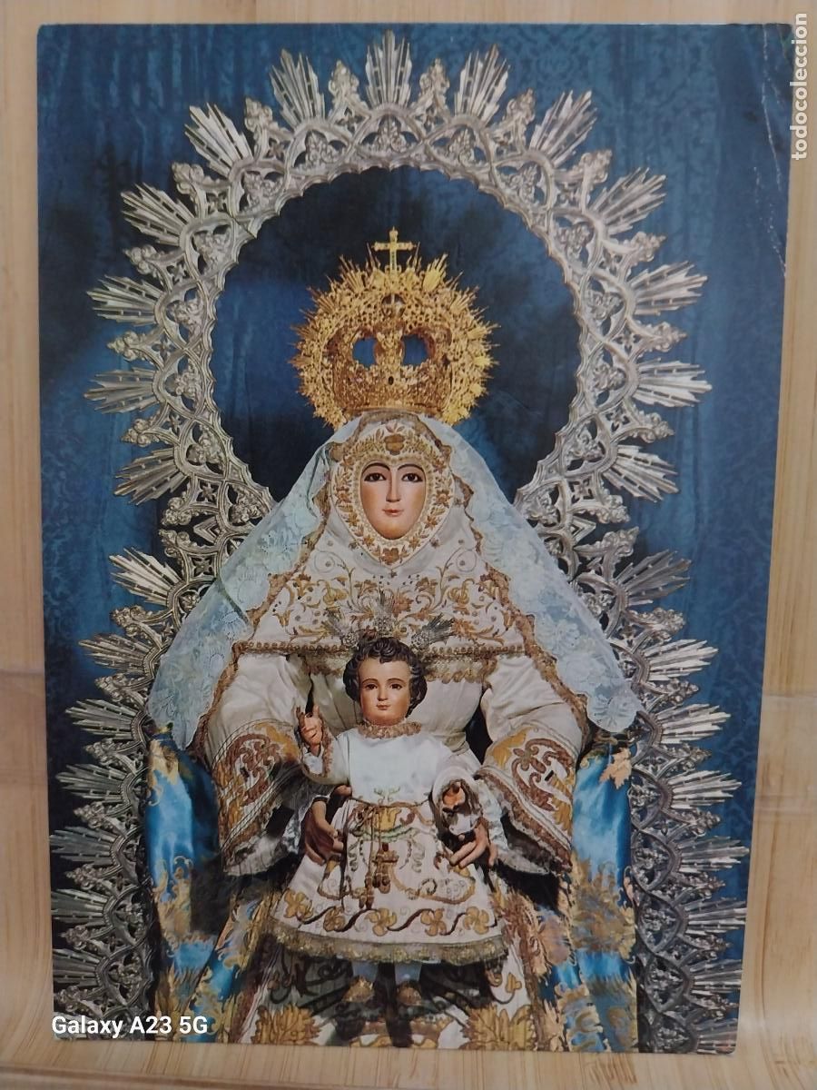 Postales: ALCALA DE GUADAIRA VIRGEN NTRA SRA DEL AGUILA CON NI&Ntilde;O SEVILLA ED GUADAIRA SC ORIGINAL