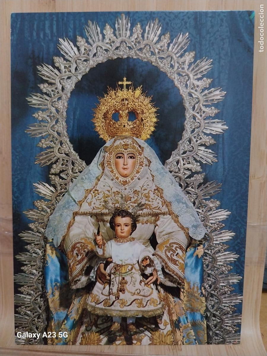 Postales: ALCALA DE GUADAIRA VIRGEN NTRA SRA DEL AGUILA CON NI&Ntilde;O SEVILLA ED GUADAIRA SC ORIGINAL +