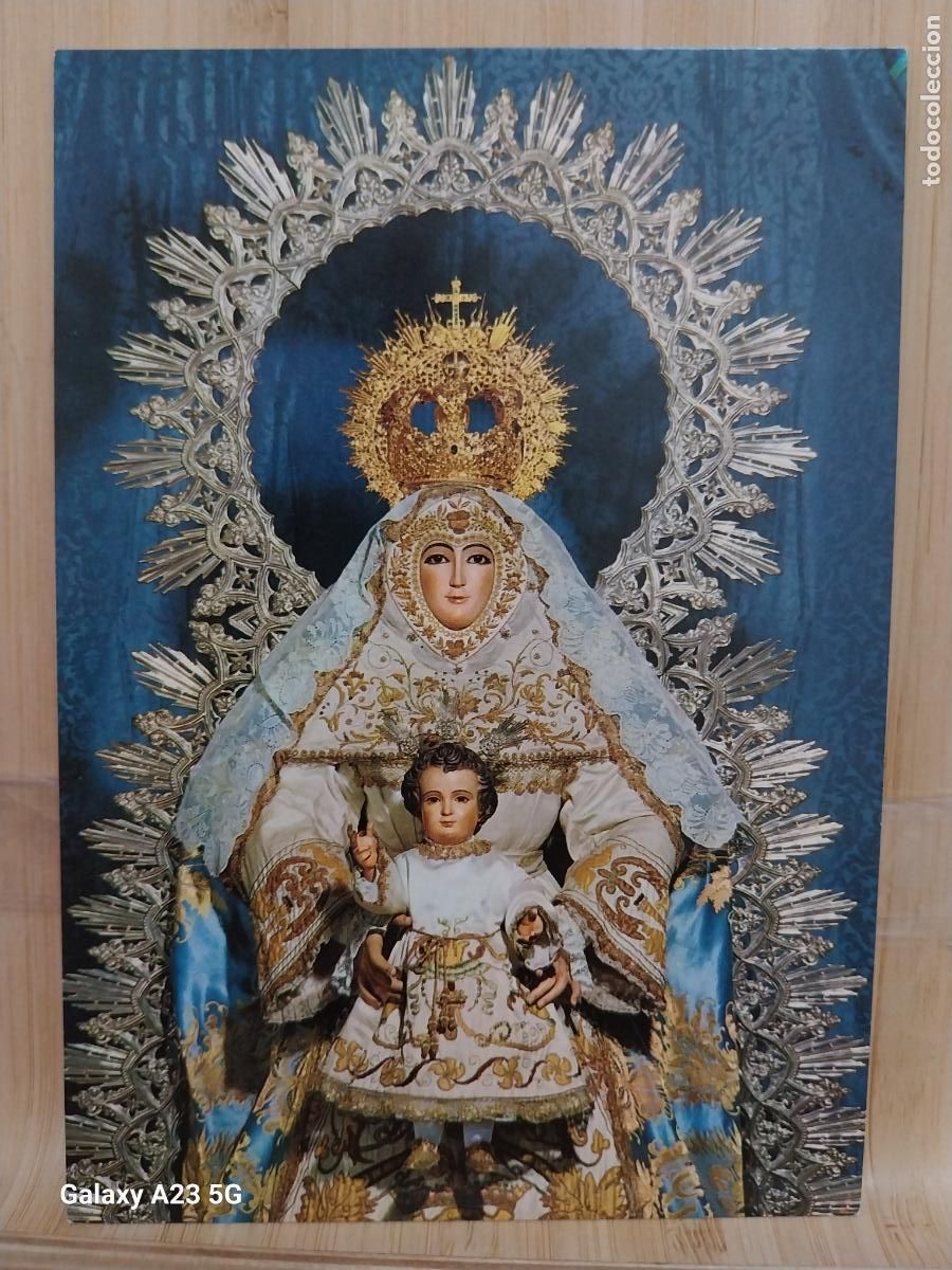 Postales: ALCALA DE GUADAIRA VIRGEN NTRA SRA DEL AGUILA CON NI&Ntilde;O ++ SEVILLA ED GUADAIRA SC ORIGINAL +