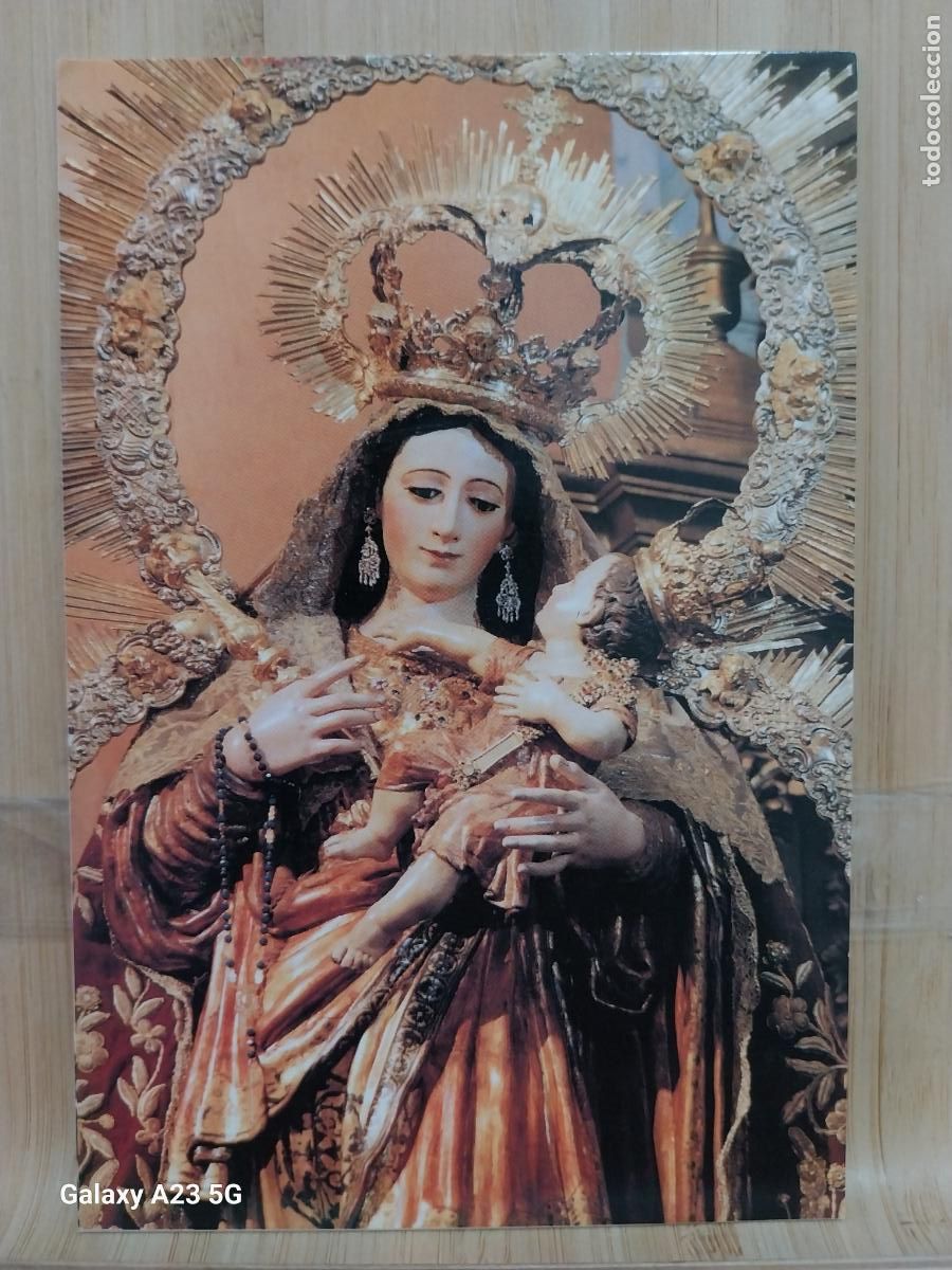 Postales: OMNIUM SANCTORUM VIRGEN NTRA SRA REINA DE TODOS LOS SANTOS ++ SEVILLA TARJETA TAMA&Ntilde;O POSTAL