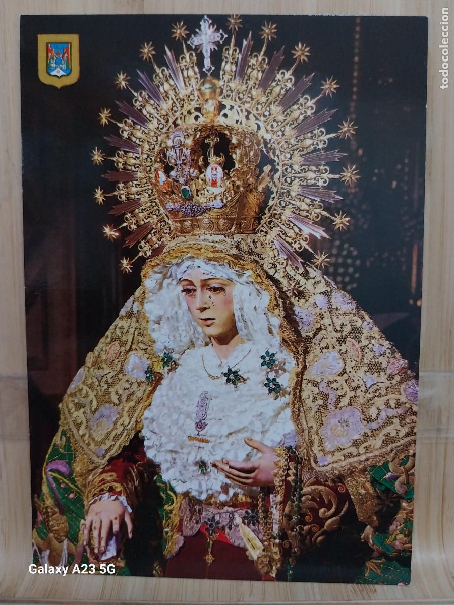 Postales: VIRGEN NTRA SRA LA MACARENA SEVILLA ED FISA 91 SC ORIGINAL +**+