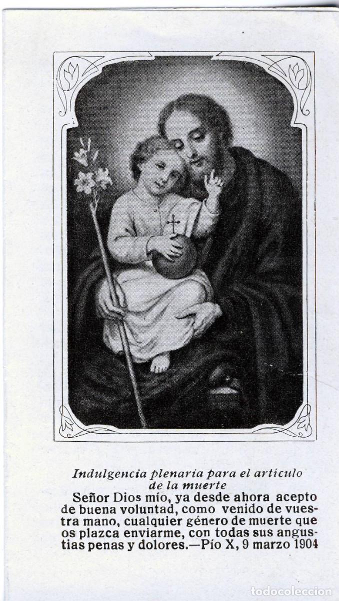 Postales: EJERCICIO DE LOS SIETE DOLORES Y GOZOS DE SAN JOSE.-