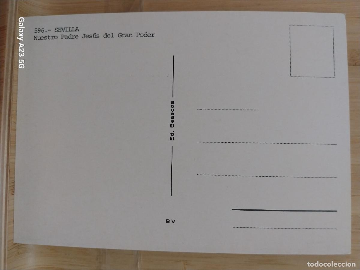 Postales: JESUS DEL GRAN PODER ED BEASCOA 596 SC ORIGINAL ...- - Foto 2