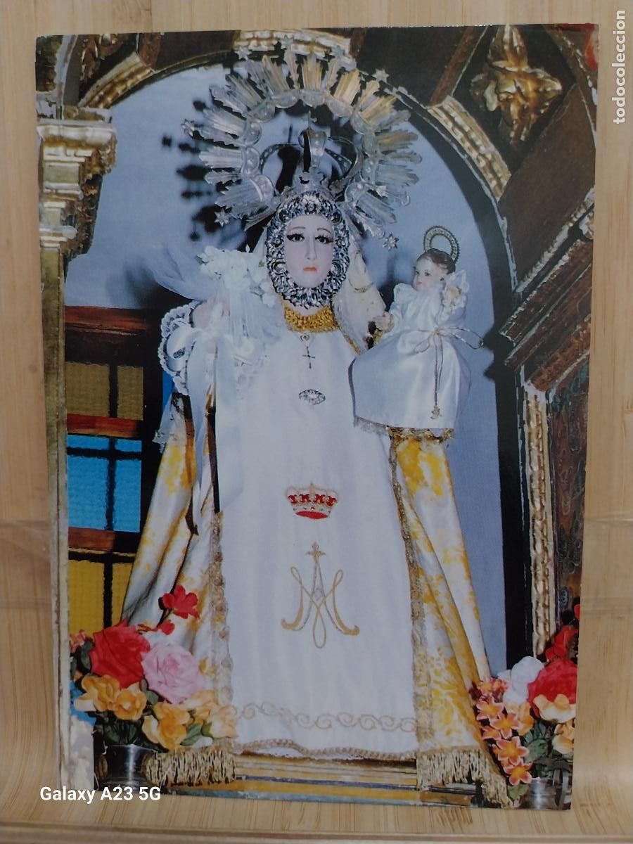 Postales: CEREZO DE ARRIBA VIRGEN NTRA SRA DEL CEREZUELO SEGOVIA ED VISTABELLA DORSO ORACION