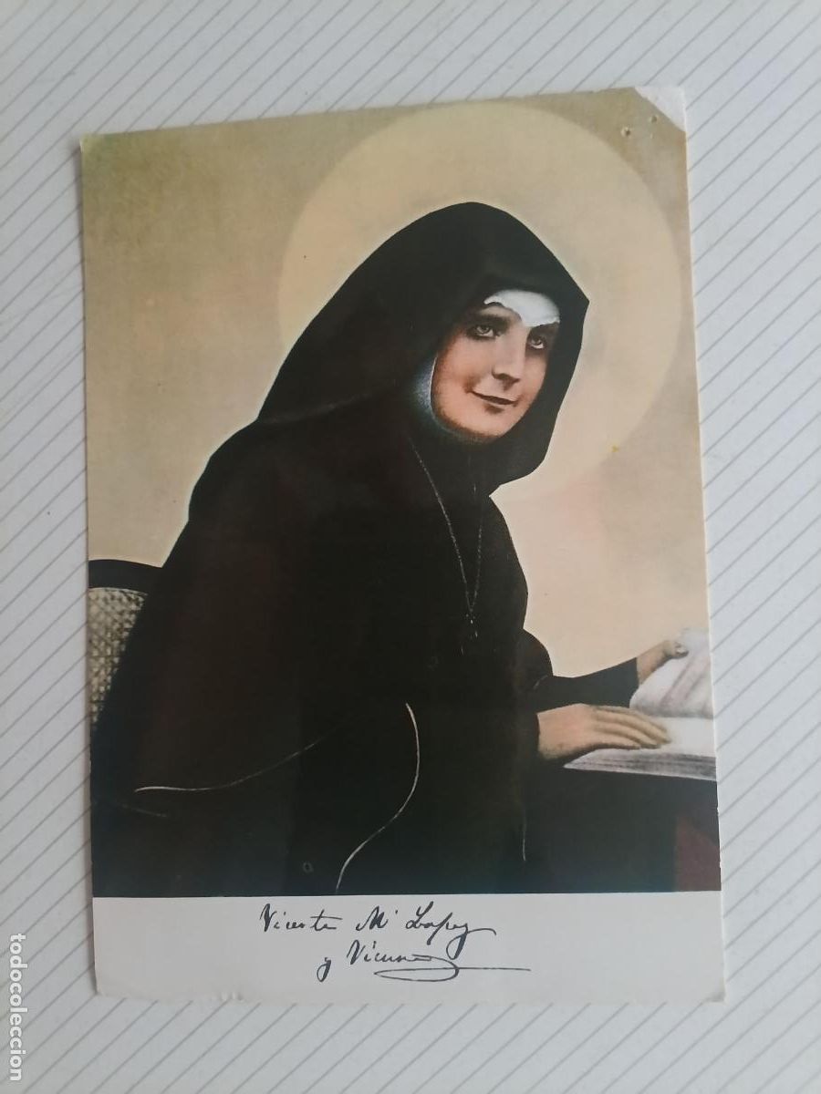 Postales: Postal. Beata Vicenta Mar&iacute;a L&oacute;pez Vicu&ntilde;a