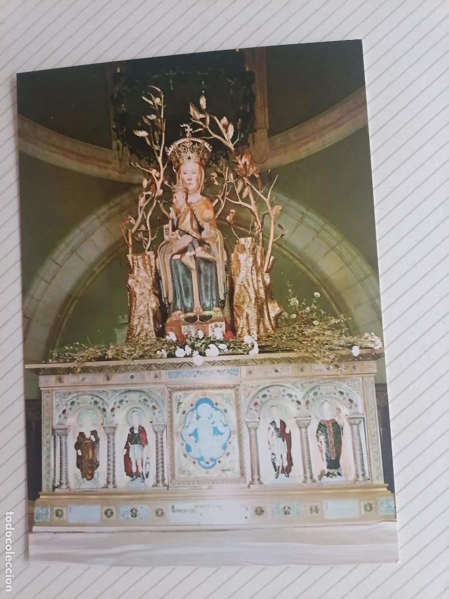Postales: Postal. Virgen de Logro&ntilde;o