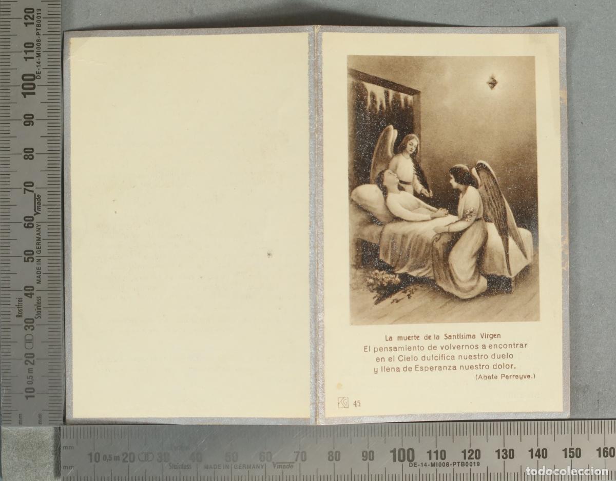 Cartoline: ESQUELA. MUJER. CHAPINERIA. 1929 - La muerte de la Sant&iacute;sima Virgen