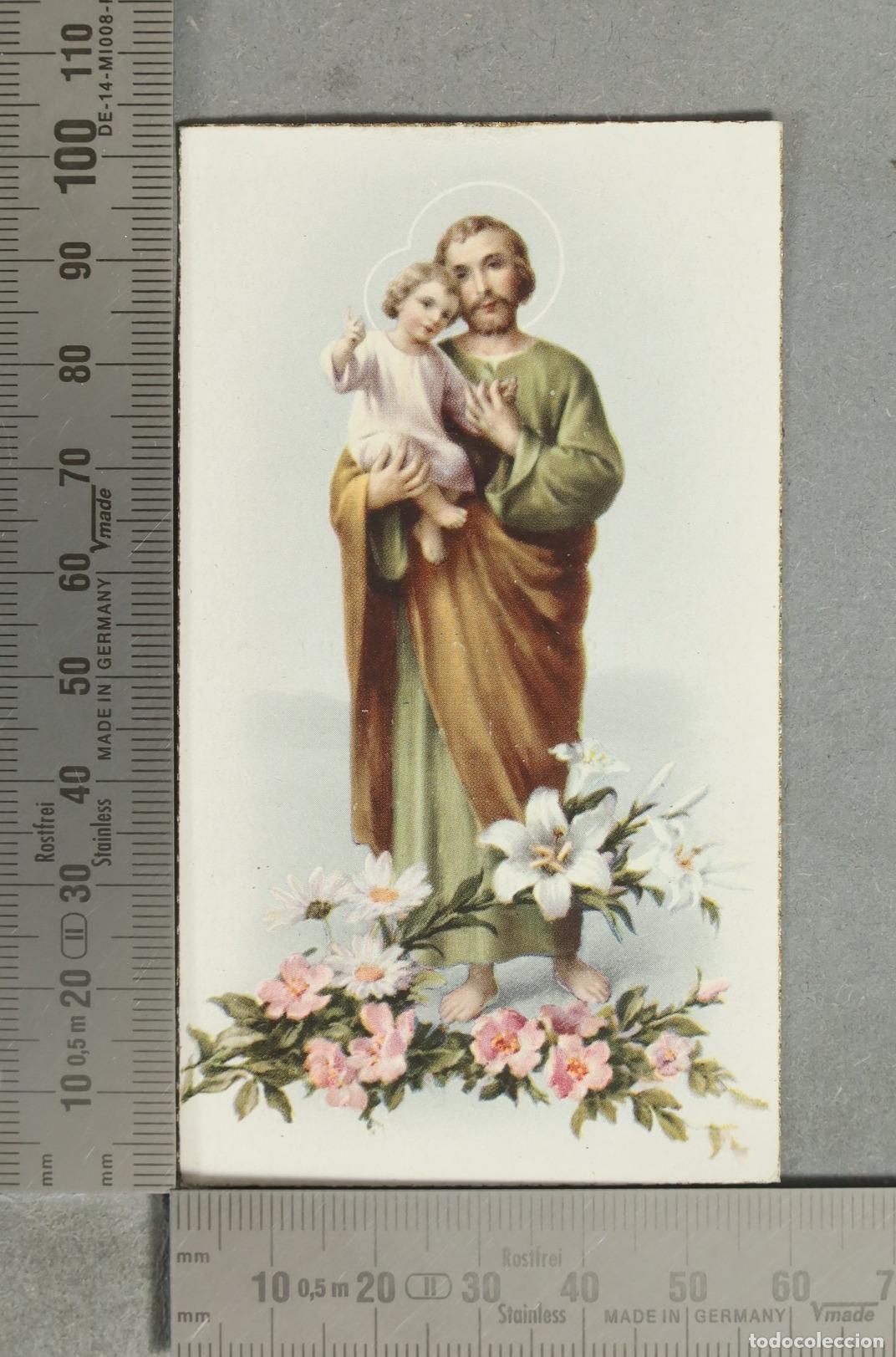 Cartoline: ESTAMPA. San Jos&eacute; con el Ni&ntilde;o Jes&uacute;s