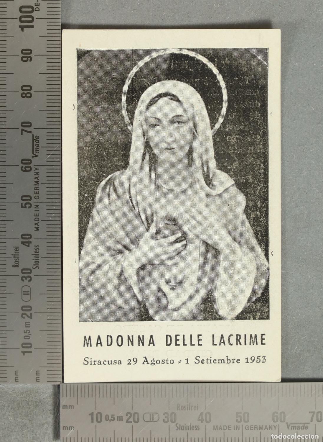 Postales: ESTAMPA. Madonna delle Lacrime - Siracusa