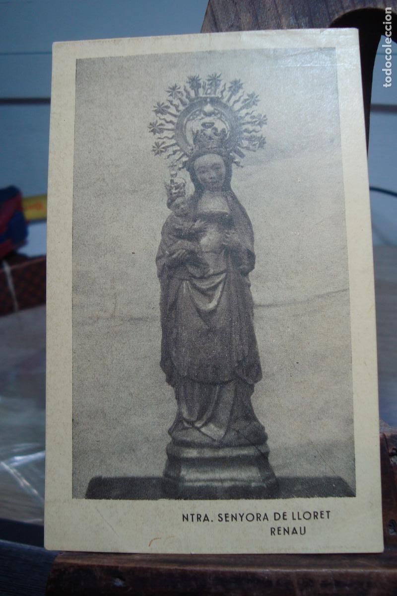 Postkarten: ANTIGUA ESTAMPA RELIGIOSA NTRA. SENYORA DE LLORET RENAU TARRAGONA.