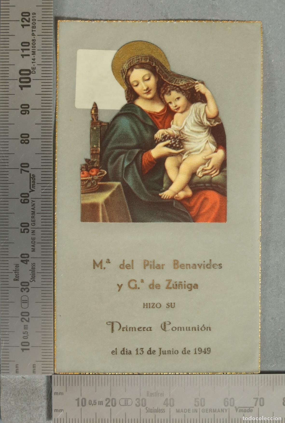 Postkarten: ESTAMPA. Primera Comuni&oacute;n