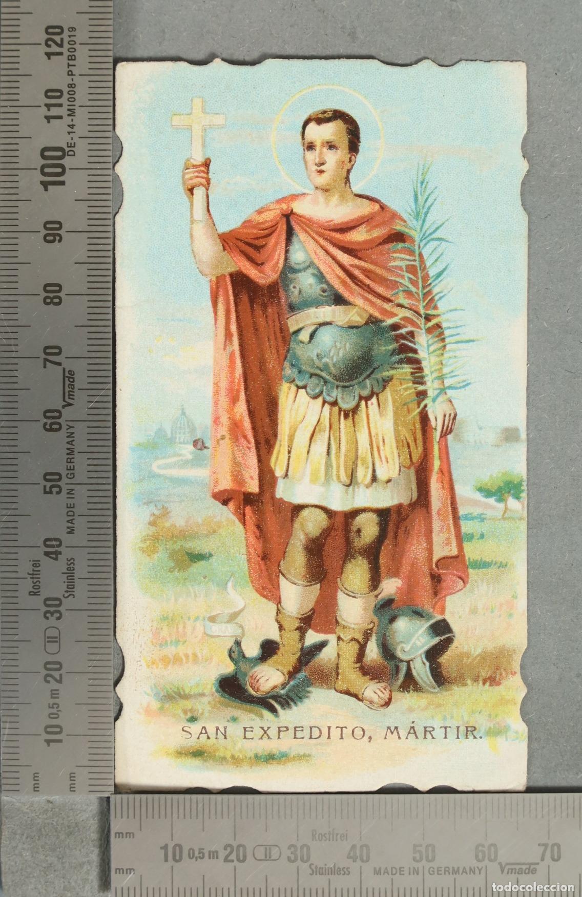 Postkarten: ESTAMPA. San Expedito, Martir