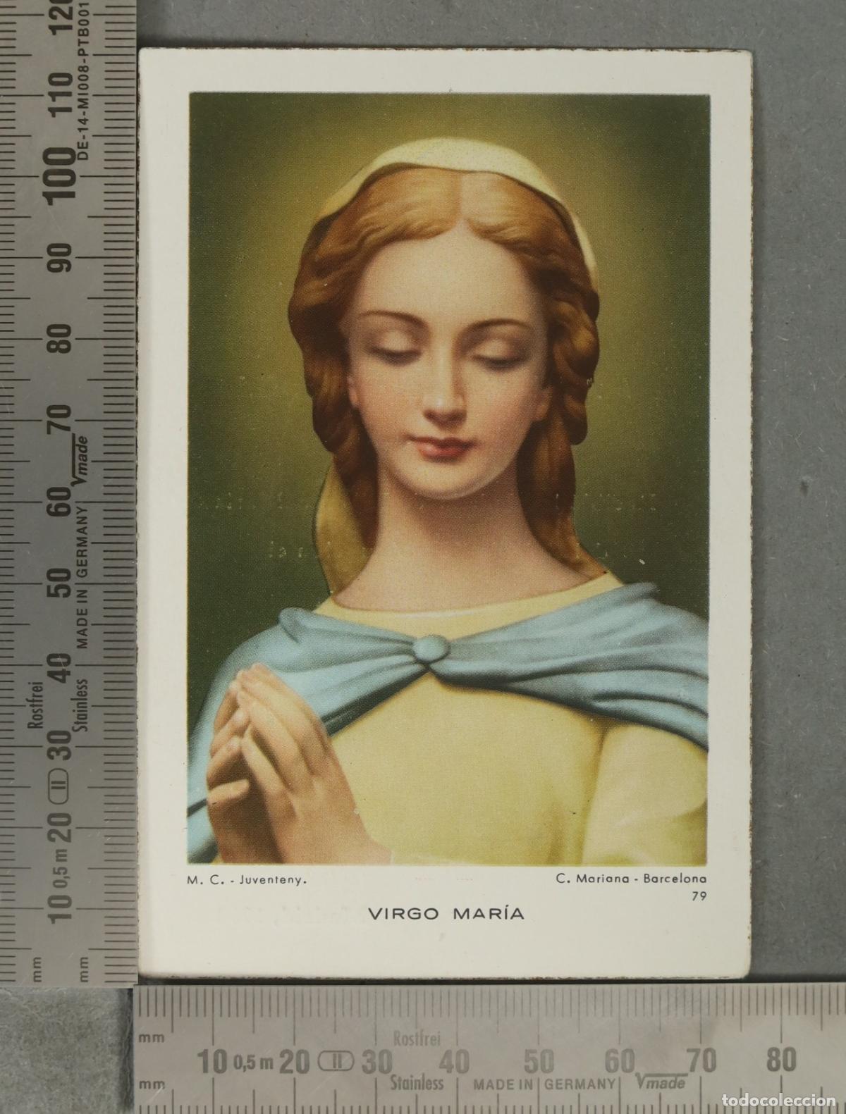 Postales: ESTAMPA. Virgo Maria - M. C. Juventeny