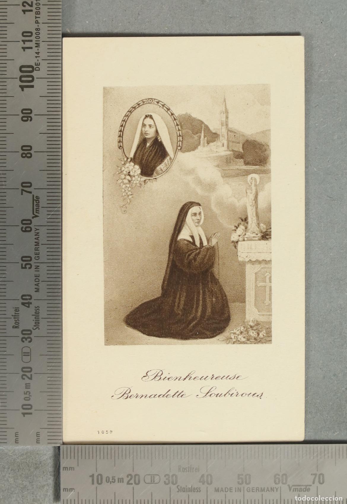 Postales: ESTAMPA. Bienheureuse Bernadette Soubirous
