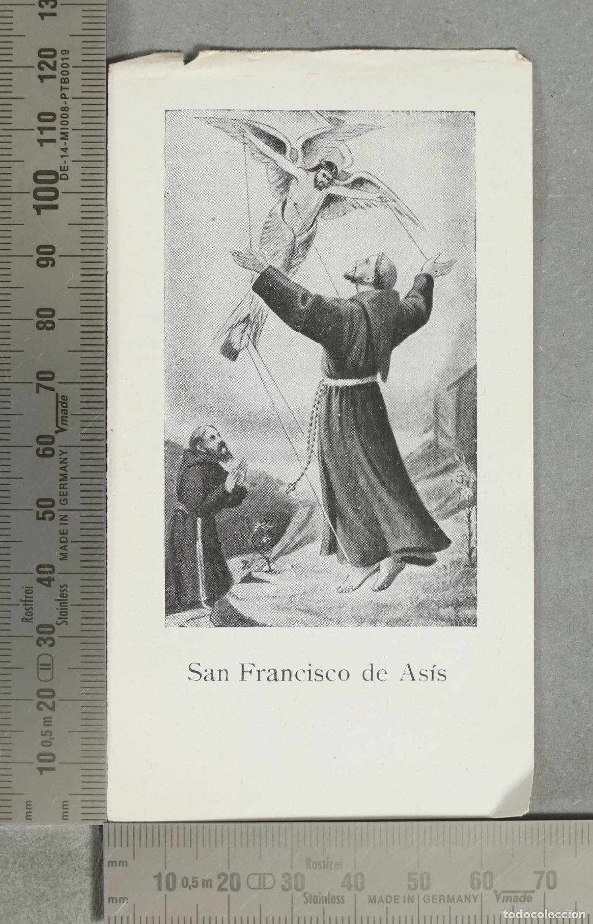Postales: ESTAMPA. San Francisco de Asis