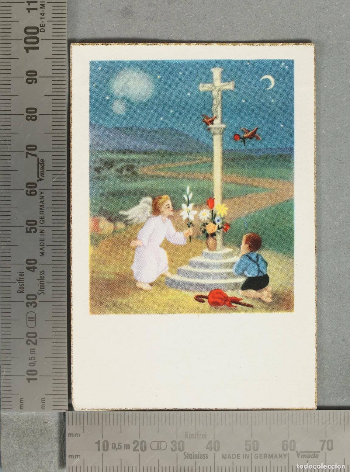 Postales: ESTAMPA. Recuerdo de la Primera Comuni&oacute;n - Pablo Garc&iacute;a de Z&uacute;&ntilde;iga y Caravaca