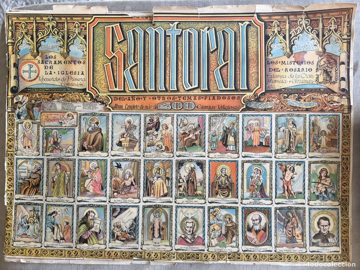 Postales: Santoral completo, m&aacute;s de 400 estampas religiosas, El Peque&ntilde;o Peregrino