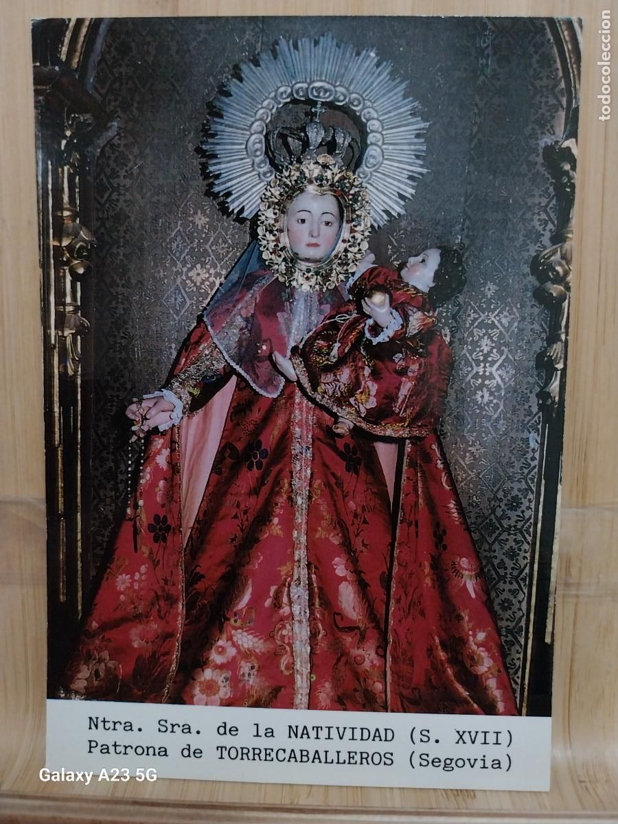 Postales: TORRECABALLEROS VIRGEN NTRA SRA DE LA NATIVIDAD SEGOVIA ED VISTABELLA POSTAL