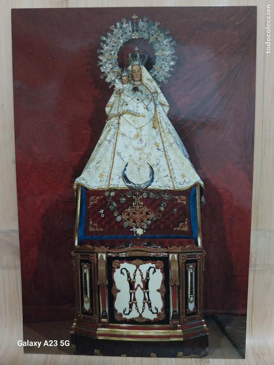Postales: ESCALONA DEL PRADO VIRGEN NTRA SRA DE LA CRUZ SEGOVIA ED VISTABELLA DORSO ORACION