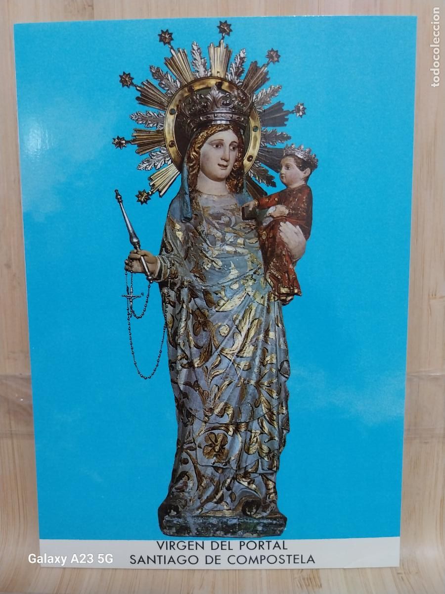 Postales: VIRGEN NTRA SRA DEL PORTAL SANTIAGO COMPOSTELA ED FAMA 4653 SC ORIGINAL