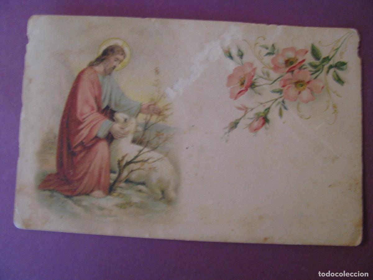 Postales: POSTAL RELIGIOSA. ED. AMAG N&ordm; 408. JESUS DE BUEN PASTOR.