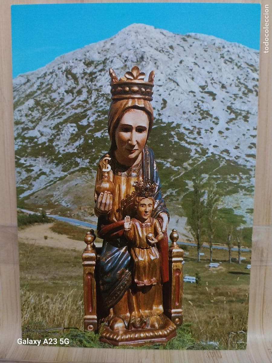 Postales: VILLAFRIA DE LA PE&Ntilde;A VIRGEN NTRA SRA DEL BREZO PALENCIA ED SICILIA SC ORIGINAL A&Ntilde;O 1987 *****