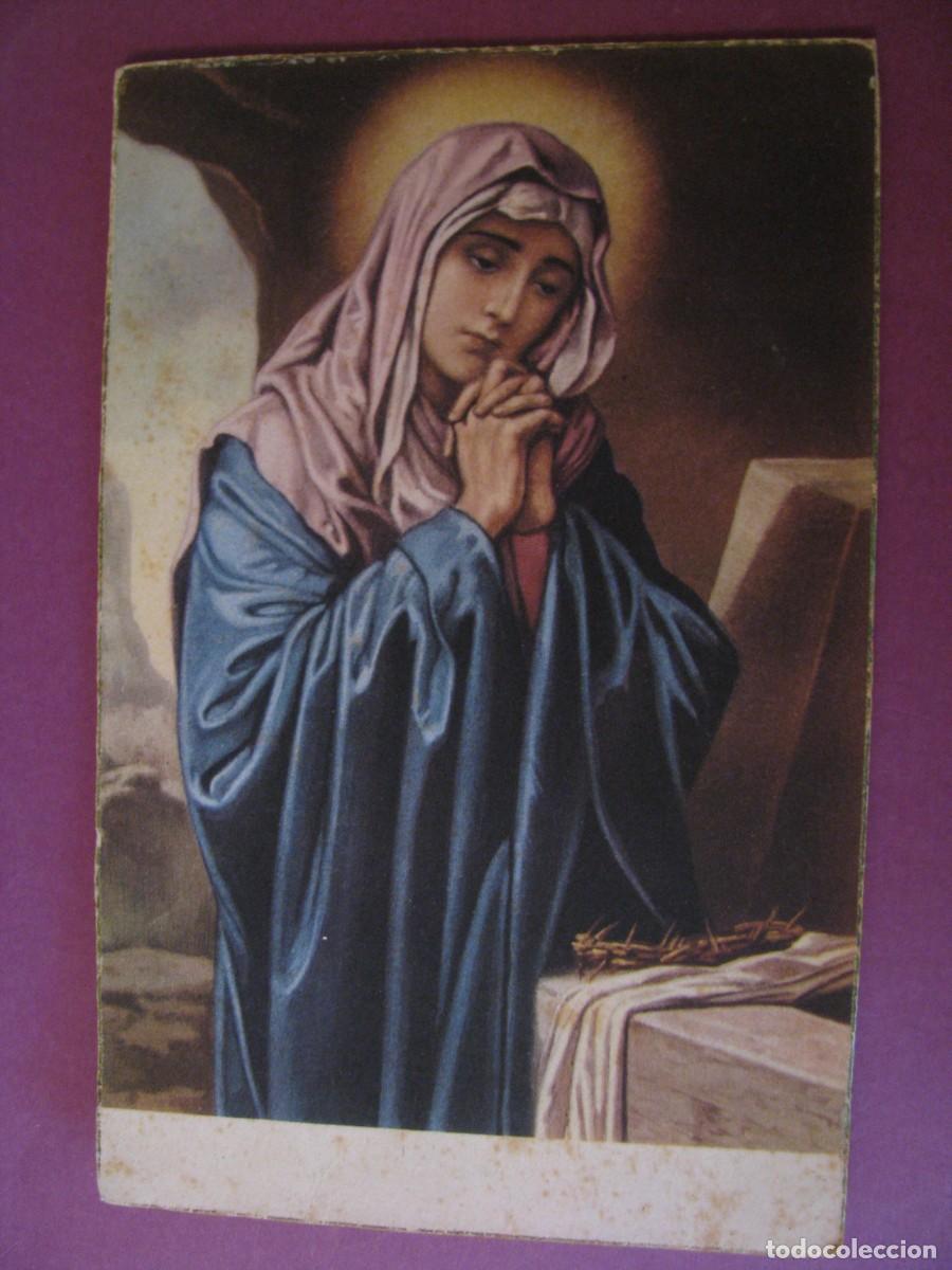 Postales: POSTAL RELIGIOSA. LA DOLOROSA. EDICIONES BARSAL. N&ordm; 141. ESCRITA 1950